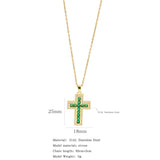 Charm Religious Cross Pendant Necklace