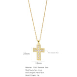 Charm Religious Cross Pendant Necklace