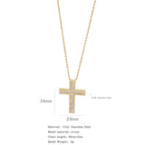 Charm Religious Cross Pendant Necklace