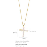 Charm Religious Cross Pendant Necklace