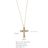 Charm Religious Cross Pendant Necklace