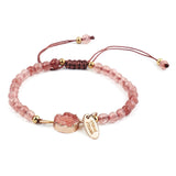 The Lucky One Natural Stone Bead Bracelet