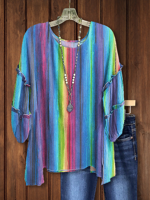 Meet The Spring Rainbow Top