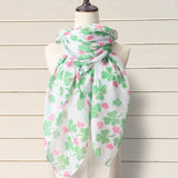 Cozy Lucky Shamrock Scarf