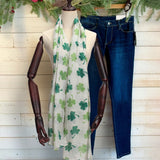 Cozy Lucky Shamrock Scarf